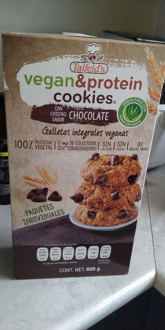 photo of Taifeld’s Vegan & Protein Cookies shared by @sofbeat on  04 Feb 2020 - review