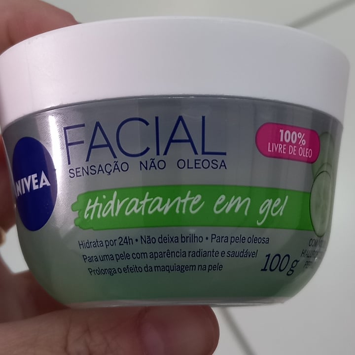 photo of Nivea Hidratante em Gel shared by @pricilalemos on  07 May 2022 - review