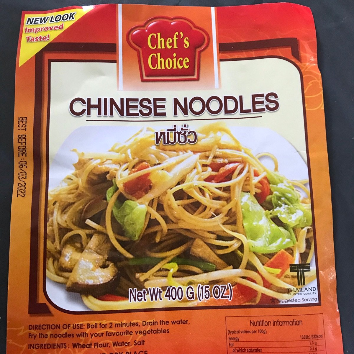 Chef's choice Chinese Noodles Reviews abillion