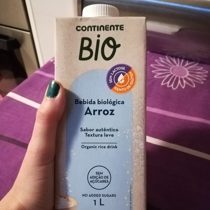 photo of Continente Bio Bebida a base de arroz shared by @helgaoliveira on  04 Jun 2022 - review