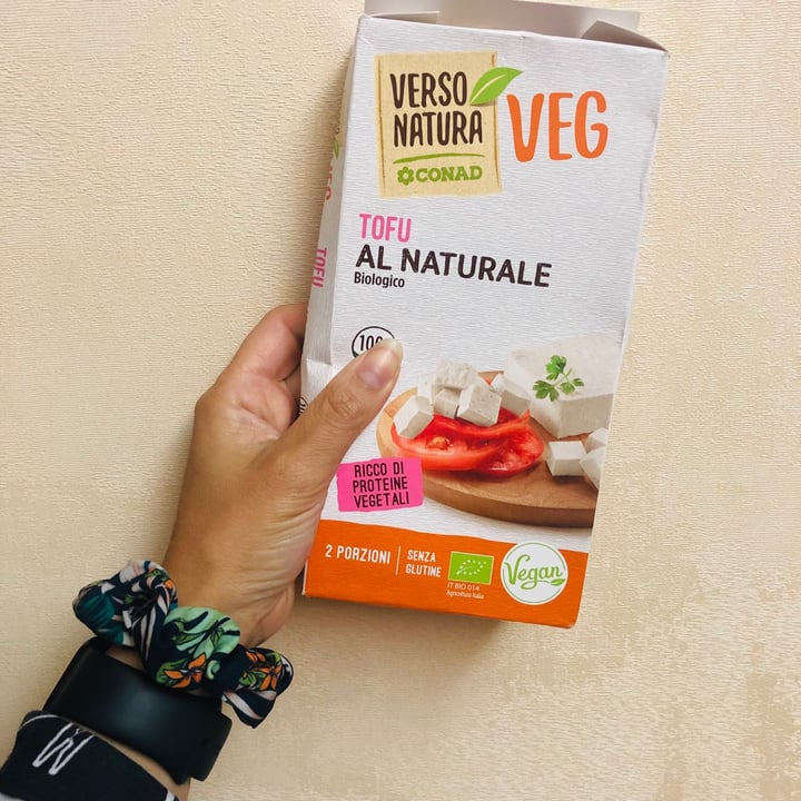 photo of Verso Natura Conad Veg Tofu al naturale shared by @nicole- on  01 Sep 2021 - review