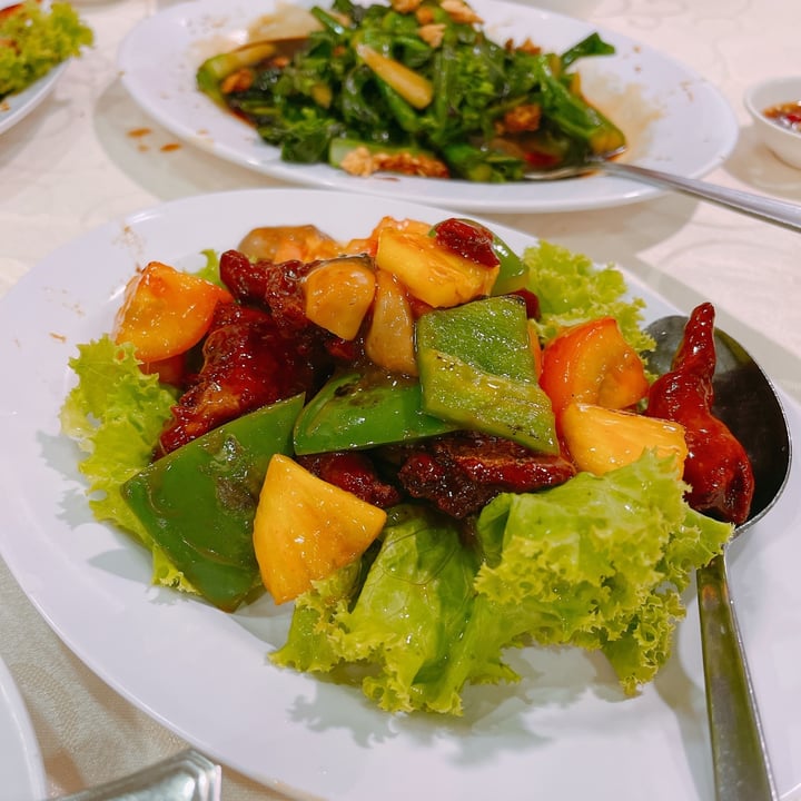 photo of Miao Yi Vegetarian Restaurant Sweet & Sour Pork shared by @veggiexplorer on  18 Feb 2021 - review