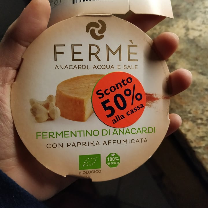 photo of Fermé Fermè con Paprika Affumicata shared by @gracefulvegan on  09 Dec 2021 - review