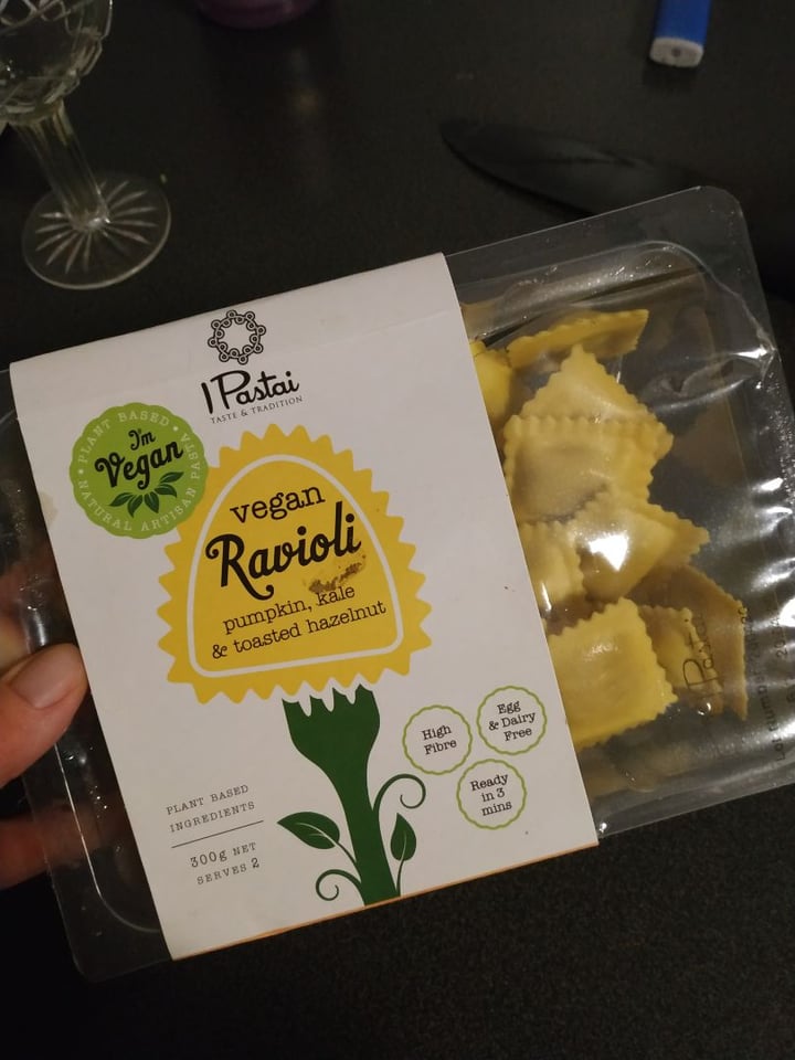 photo of Ipastai Pumpkin, Kale & Toasted Hazelnut Ravioli shared by @ashleyfulton on  24 Mar 2020 - review
