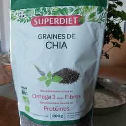 SUPERDIET Graines de Chia