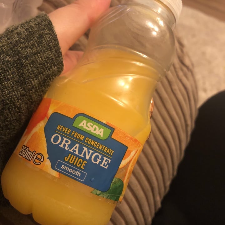 photo of ASDA orange juice shared by @catcookx on  10 Dec 2020 - review