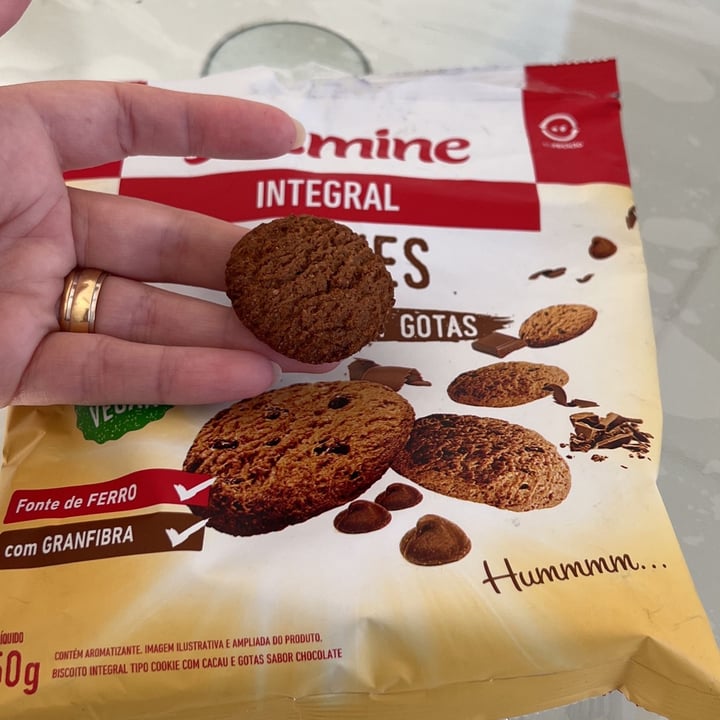 photo of Jasmine Cookies Chocolate com Gotas shared by @melmicheletti on  23 May 2022 - review
