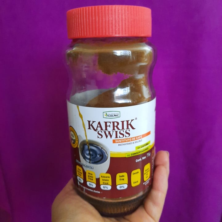 photo of Alimentos Colpac Kafrik Swiss. Sustituto de café shared by @uvazombie on  17 Jul 2020 - review