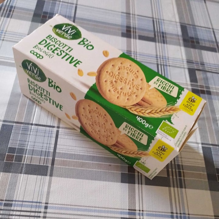photo of Vivi Verde Coop Biscotti digestive shared by @federicavolpe on  19 Jun 2022 - review