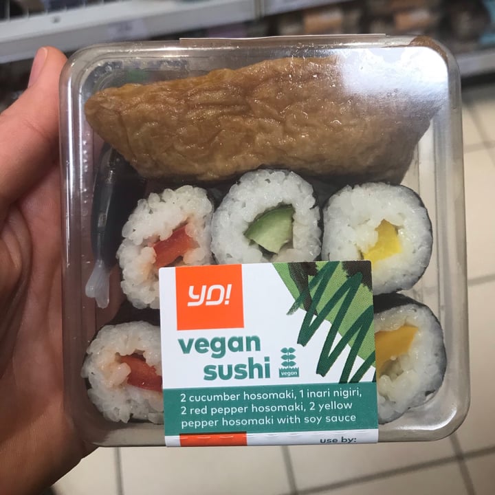 photo of YO! Vegan sushi shared by @mels13 on  13 Apr 2021 - review