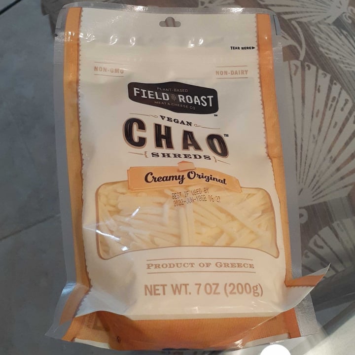 photo of Field Roast Chao Creamy Original Shreds shared by @heartartichokehearts on  21 May 2022 - review