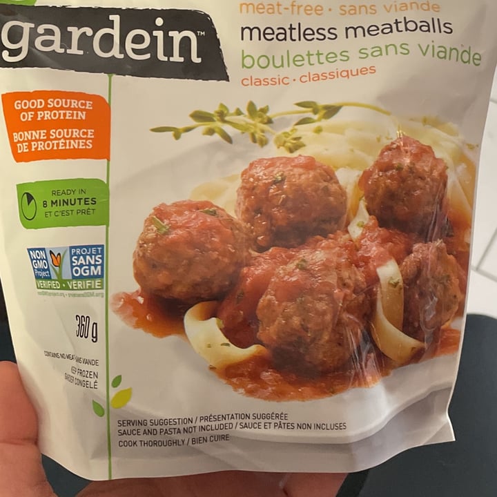 photo of Gardein Plant-Based Meatballs shared by @malyyy12 on  15 Jan 2022 - review
