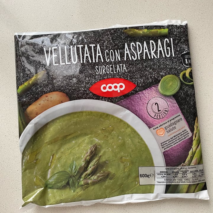 photo of Coop Vellutata con asparagi shared by @lacosty on  18 Mar 2022 - review