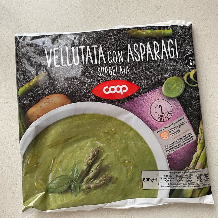 review photo of Coop Vellutata con asparagi shared by @lacosty on 18 Mar 2022 - review