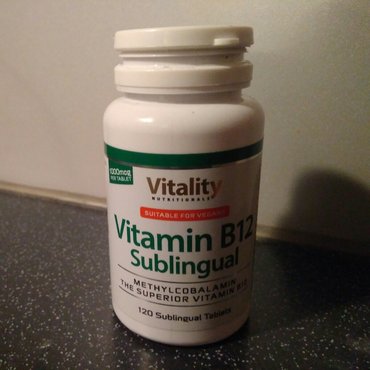 Vitality Nutritionals Vitamin B12 Reviews abillion
