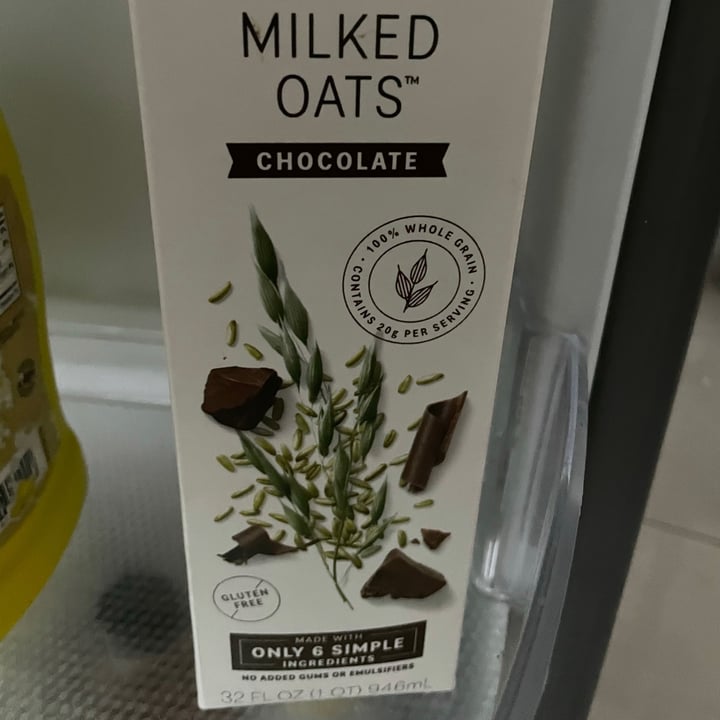 photo of Elmhurst 1925 Milked Oats Chocolate shared by @veganeater on  02 Feb 2021 - review