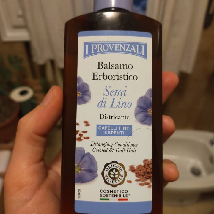review photo of I Provenzali Balsamo capelli semi di Lino shared by @nnina on 01 Aug 2022 - review
