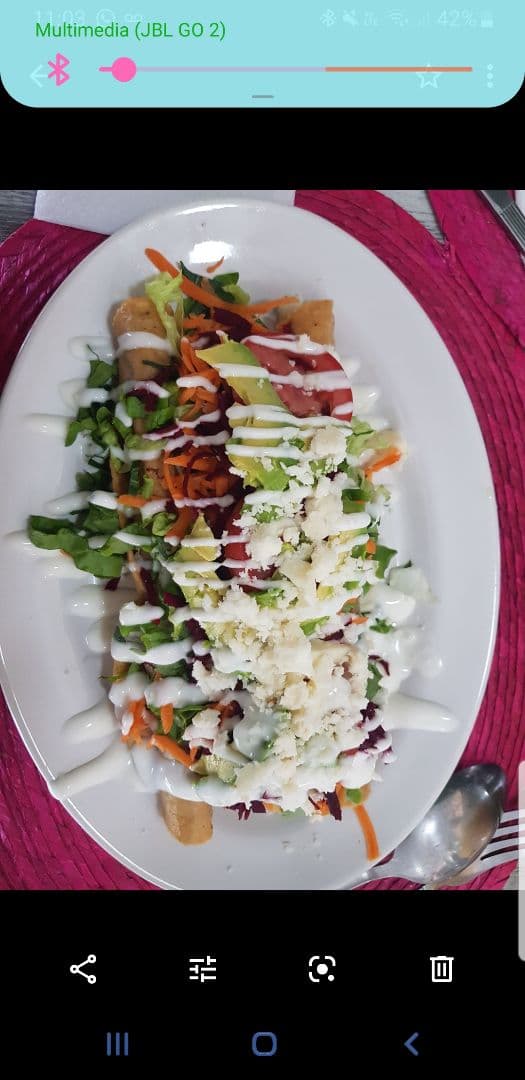 Photo of the dish “Flautas”