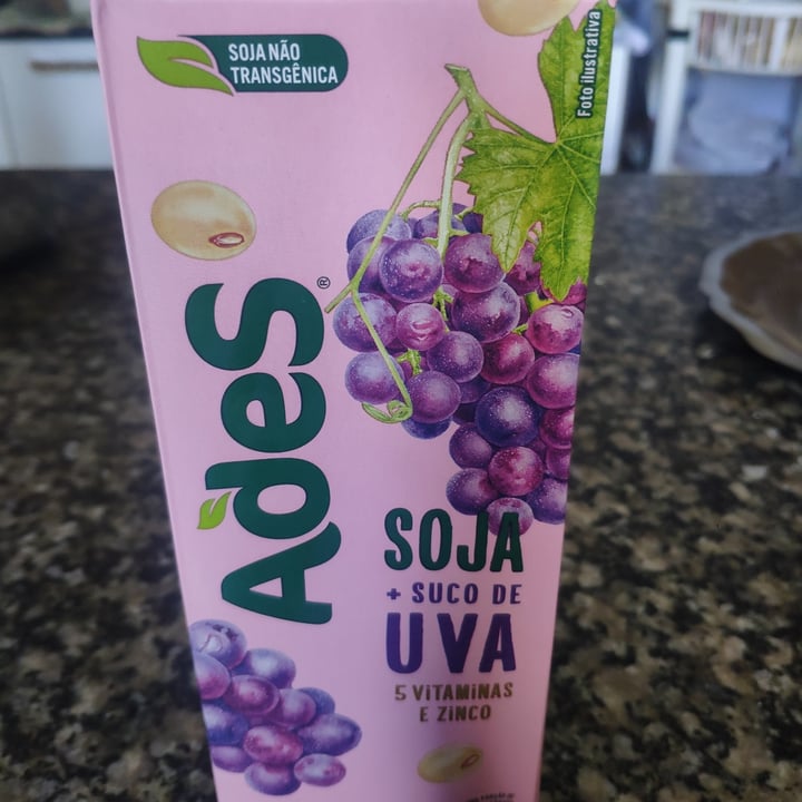 photo of Ades Ades Soja +Suco de Uva shared by @arielribeiro on  28 Jul 2022 - review