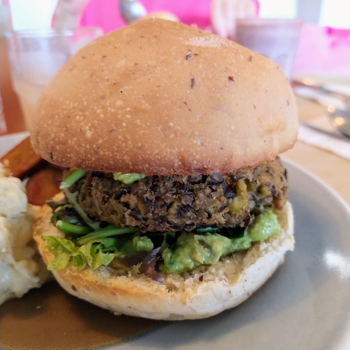 photo of Real Food Curried Black Bean Burger shared by @windgal on  13 Mar 2021 - review