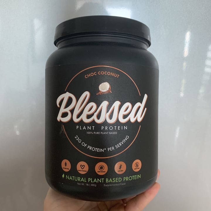 review photo of Blessed Protein Blessed Protein- Choc Coconut shared by @juliefrom on 06 Nov 2020 - review
