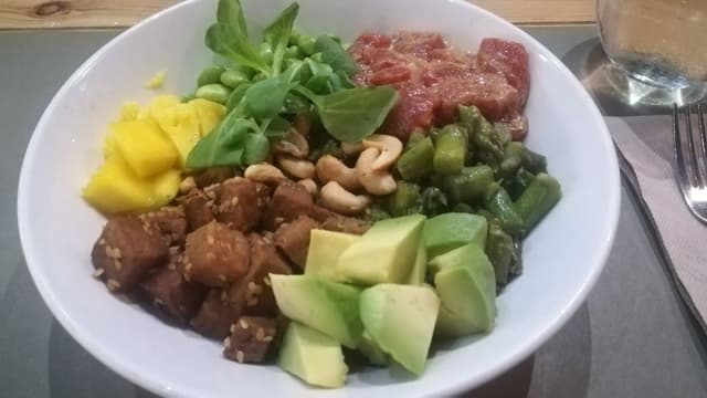 Foto do prato “Bowl Hawaii”