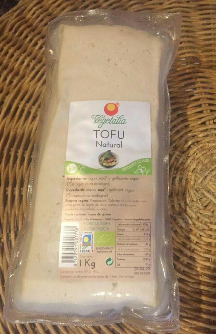 photo of Vegetalia Tofu natural shared by @trasta on  23 Apr 2020 - review