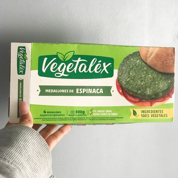 photo of Vegetalex Medallones de Espinacas shared by @guadast on  24 Mar 2021 - review