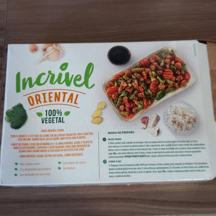 review photo of Incrível - Seara Incrível Oriental shared by @carolsenger on 22 Nov 2022 - review