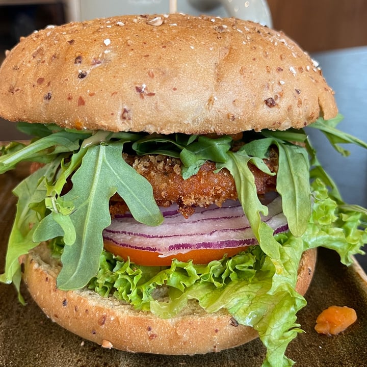 photo of Hans Im Glück German Burgergrill | Singapore VIVO CITY Kutscher - Spicy Patty with grilled vegetable tartare & rocket leaves shared by @hajotbe on  15 Apr 2022 - review