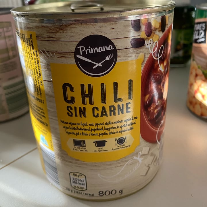 photo of Primana Chili Sin Carne shared by @sinella on  30 Aug 2022 - review