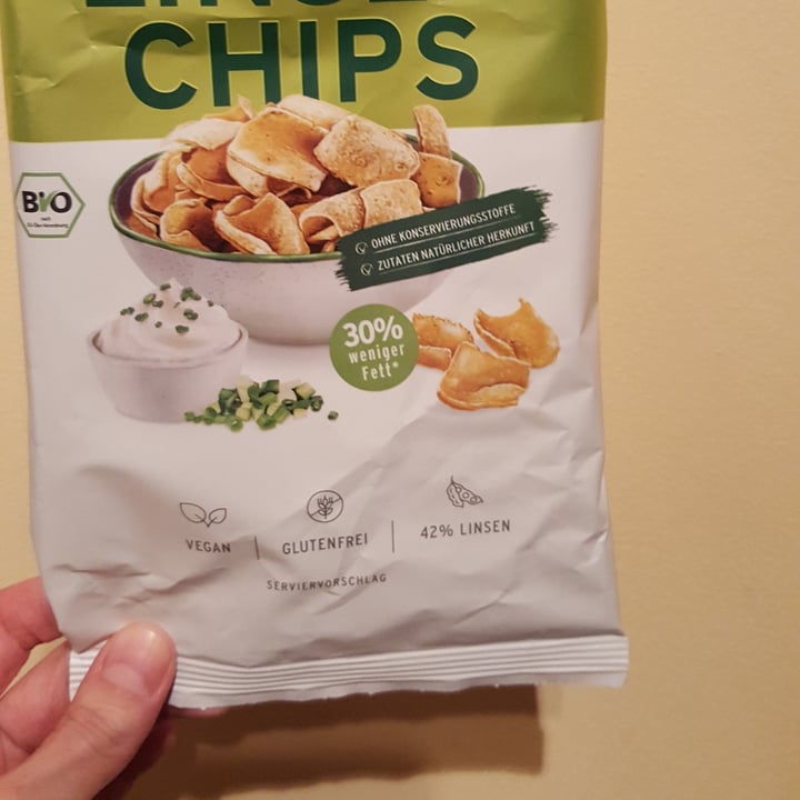 photo of Heimatgut Linsen chips sour cream shared by @zigzag on  17 Mar 2021 - review