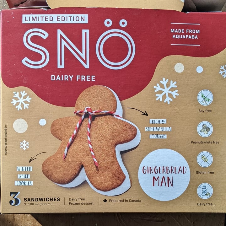 photo of Snö Vegan Frozen Dessert shared by @jacintavegangal12 on  30 Nov 2022 - review