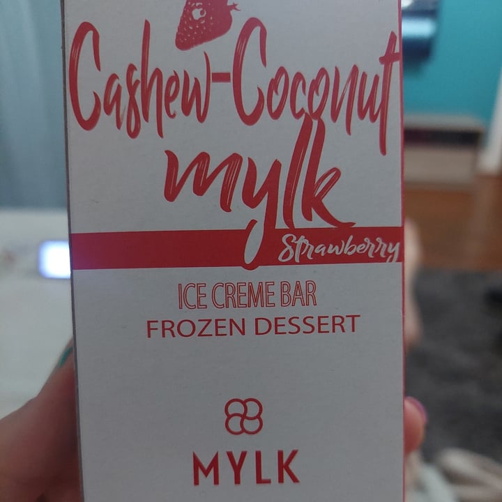 photo of Mylk Ice Cream  Cashew coconut mylk strawberry shared by @lianapapa on  21 Oct 2021 - review