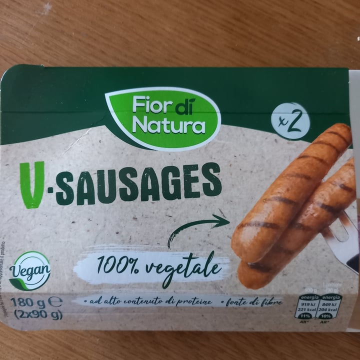 photo of Fior di Natura V-Sausages shared by @ely92 on  15 Jun 2022 - review