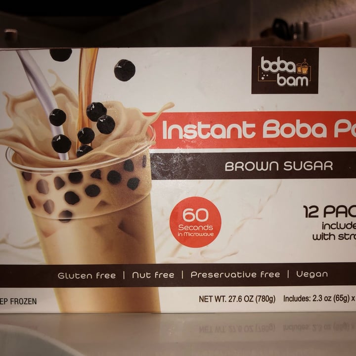 photo of BobaBam Instant Boba Pack - Brown Sugar shared by @ziyingjn on  23 Jan 2022 - review