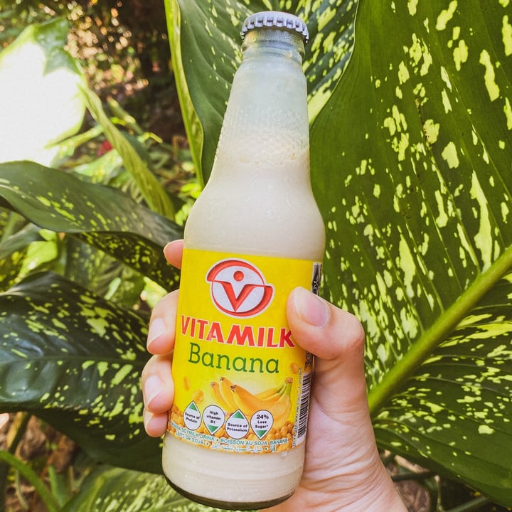 review photo of Vitamilk Vitamilk Banana shared by @theveganhopper on 13 Sep 2022 - review