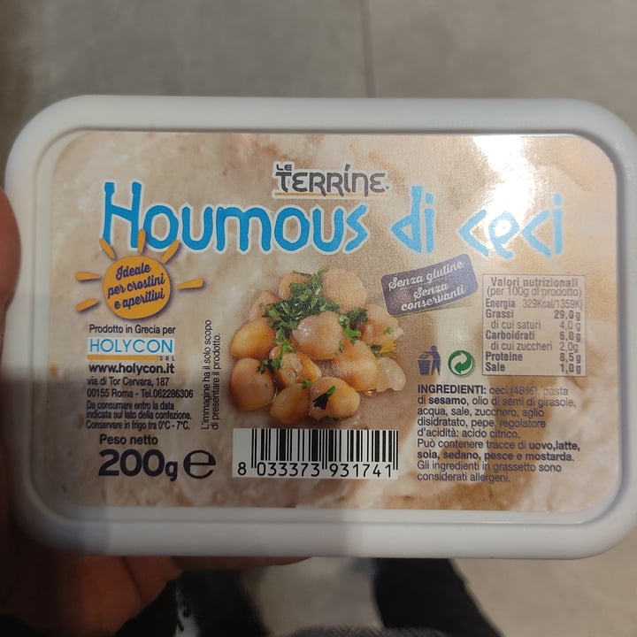 photo of Le terrine Houmous di ceci shared by @lauradavega on  27 Feb 2022 - review