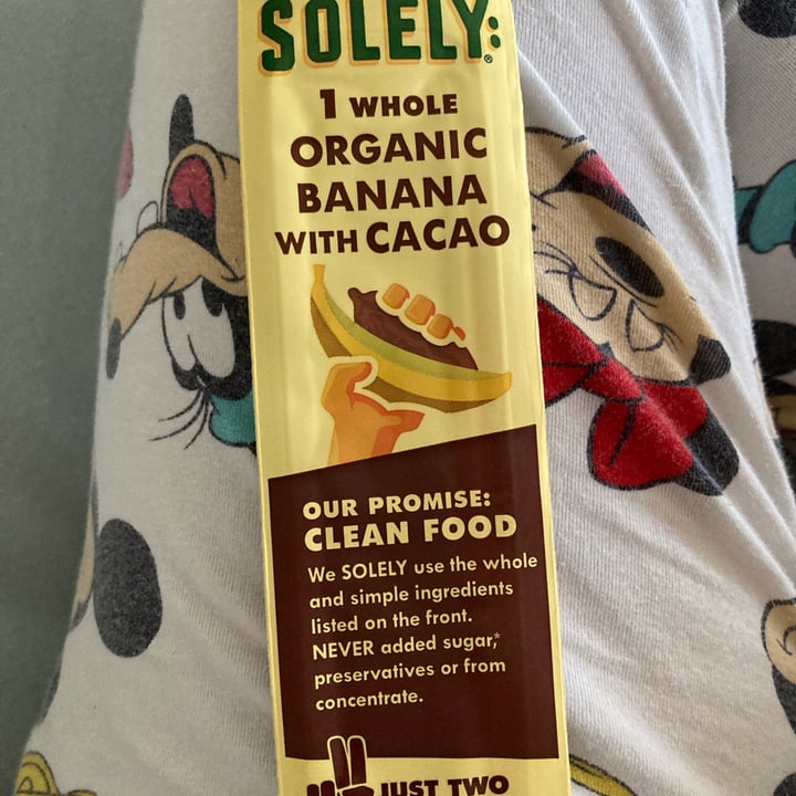 photo of Solely 1 Whole Banana with Cacao Fruit Jerky shared by @disney12 on  21 Dec 2021 - review
