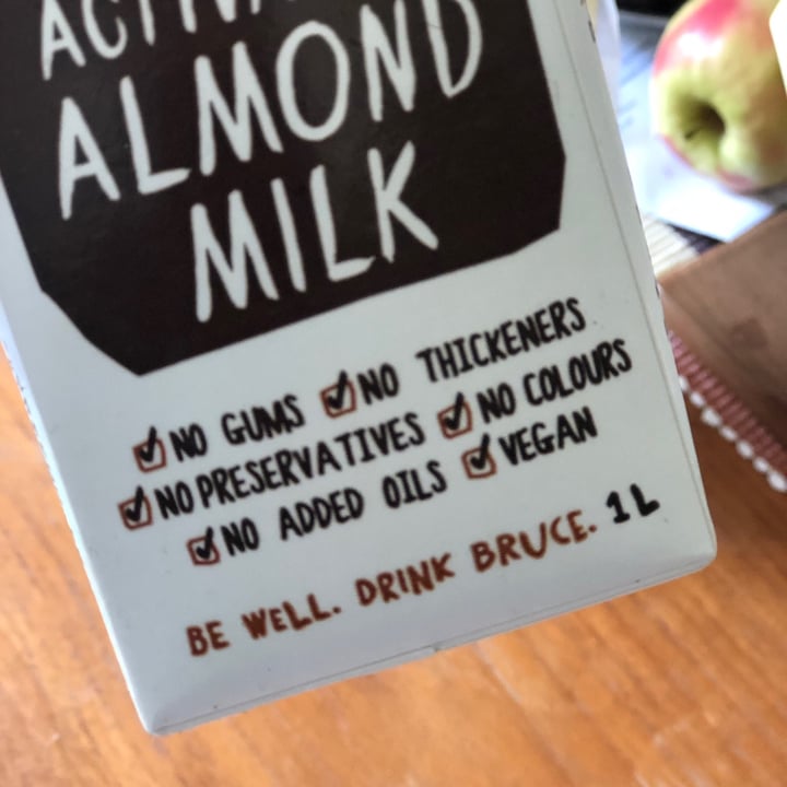 photo of Nutty Bruce Organic unsweetened activated almond milk shared by @ronirios on  28 Oct 2020 - review