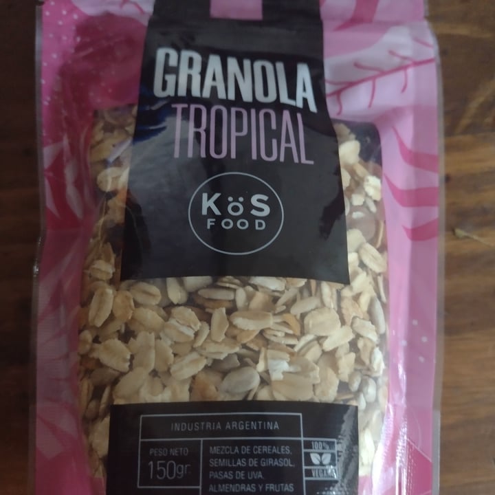 photo of Kos Food Granola Tropical shared by @joacosol on  16 Oct 2021 - review