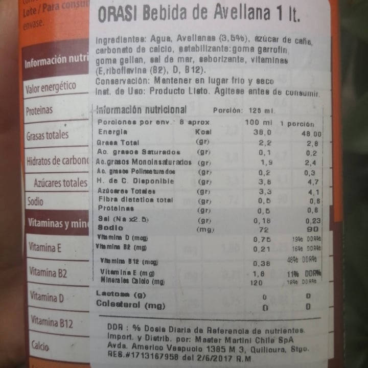 review photo of OraSí Hazelnut/ Avellanas shared by @angy- on 01 Jul 2021 - review
