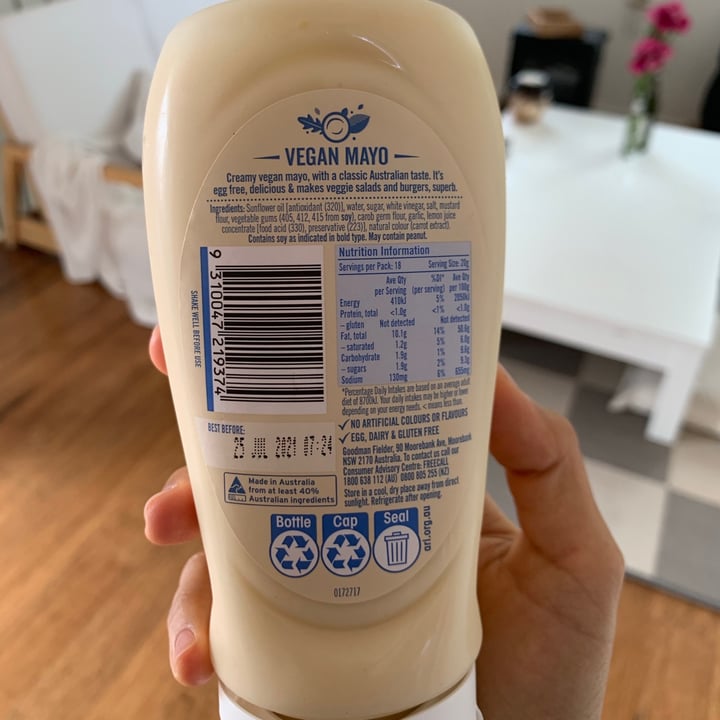 photo of Praise Vegan Mayo shared by @cnnna on  24 Nov 2020 - review
