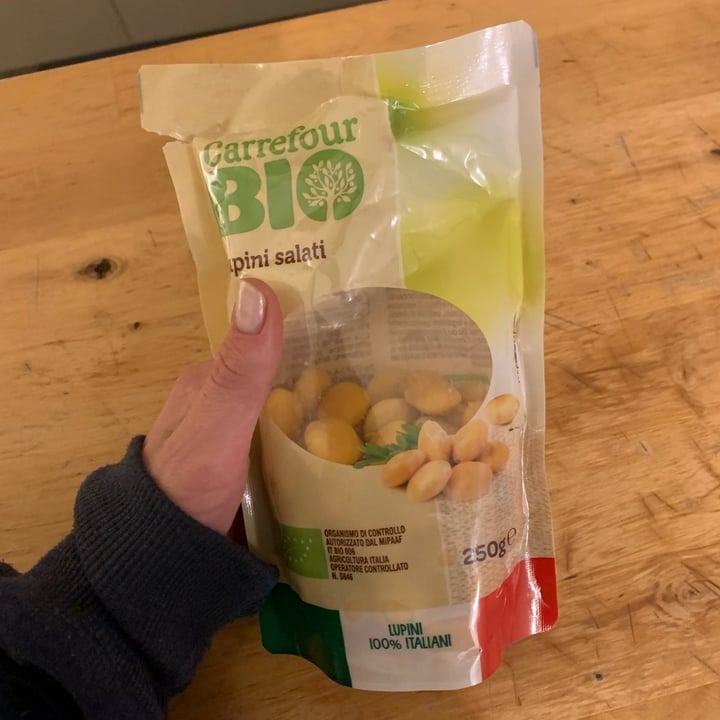 review photo of Carrefour Bio Lupini salati shared by @martachatnoir92 on 18 Oct 2022 - review