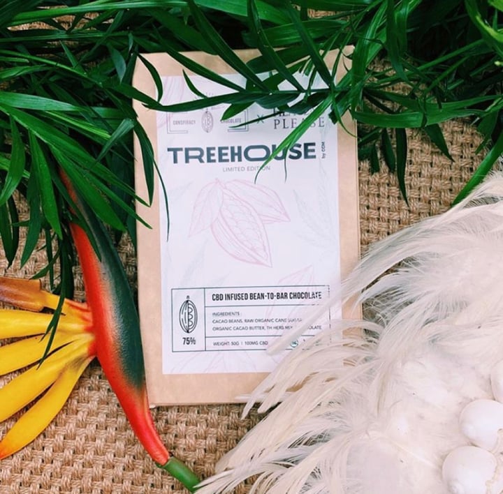 review photo of Treehouse CBD infused bean-to-bar chocolate shared by @avalokit on 30 Mar 2020 - review