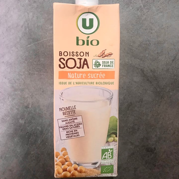 photo of U bio Boisson Soja shared by @traceyinfr on  09 Feb 2021 - review