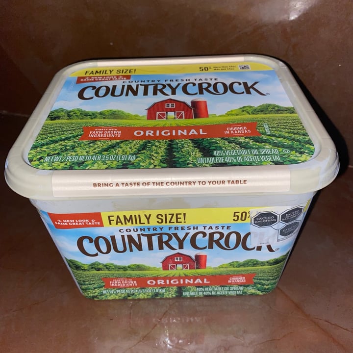 photo of CountryCrock Original butter shared by @marianavalevrg on  16 Dec 2021 - review