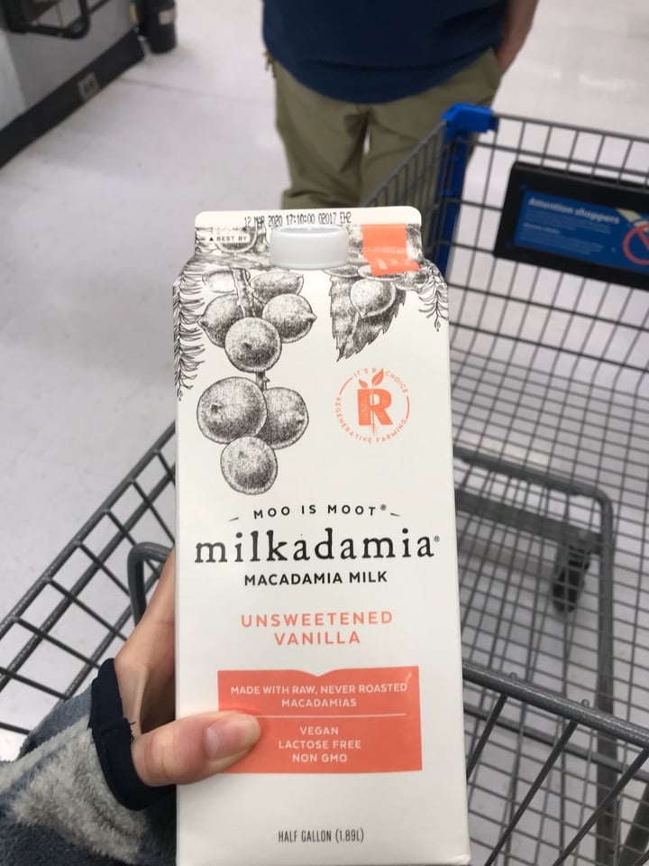 photo of Milkadamia Milkadamia Unsweetened Vanilla shared by @vicpet20 on  17 Feb 2020 - review