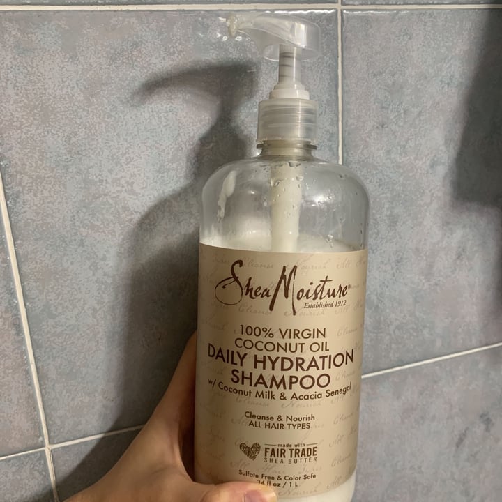 photo of SheaMoisture 100% Virgin Coconut Oil Daily Hydration Shampoo shared by @bittersweets on  27 Jul 2021 - review