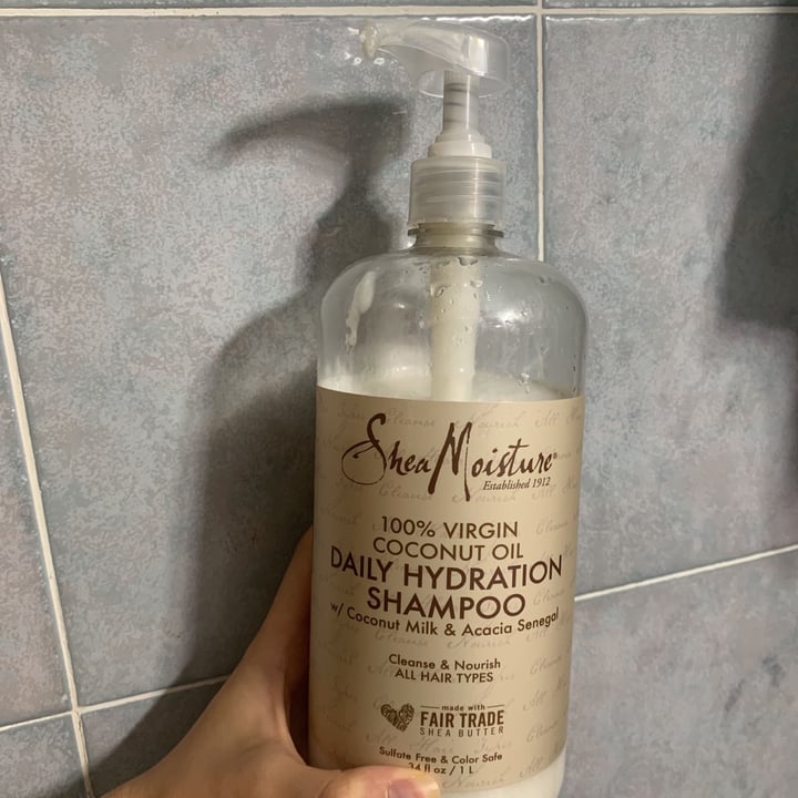 review photo of SheaMoisture 100% Virgin Coconut Oil Daily Hydration Shampoo shared by @bittersweets on 27 Jul 2021 - review